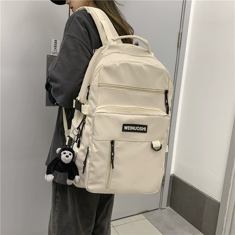 Capacious fashionable backpack for beloved, for students, for secondary school