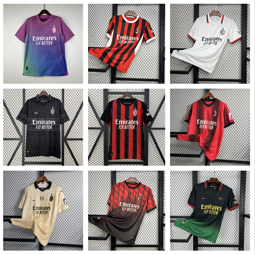 AC Milan 2023/24 Ev və Səfər Futbol Forması
