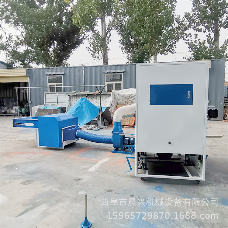 开棉加填充一体