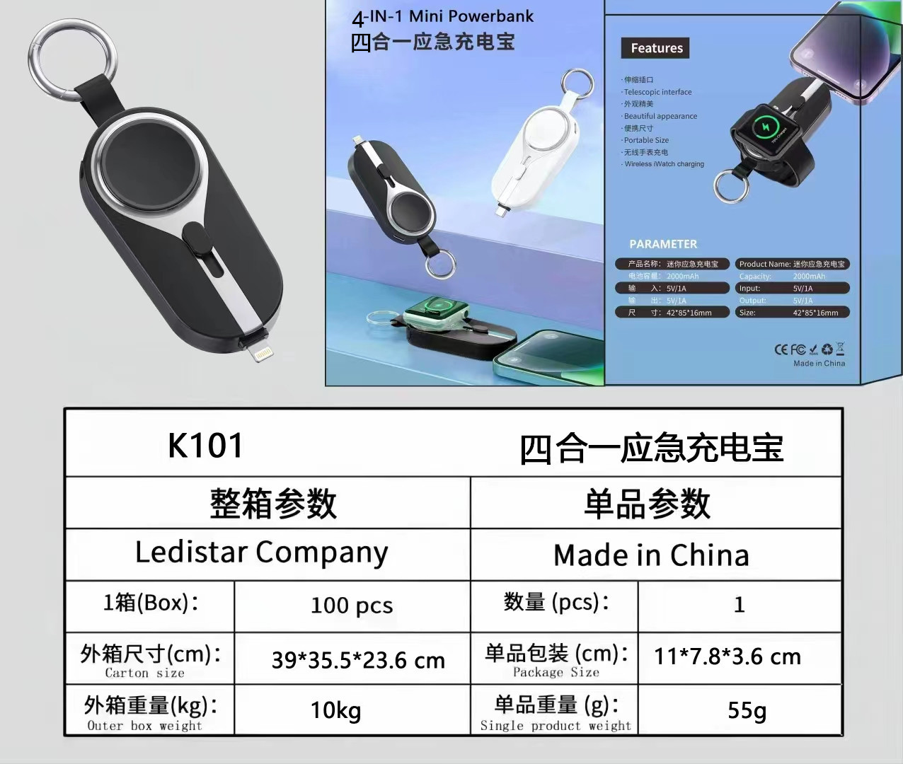 101装箱规格