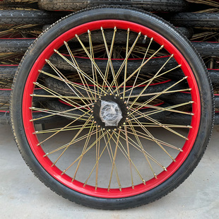 Wheelbarrow Dump Truck Trolley Tire 26X21/2 Construction Site Labor Cart Sanitation Cart