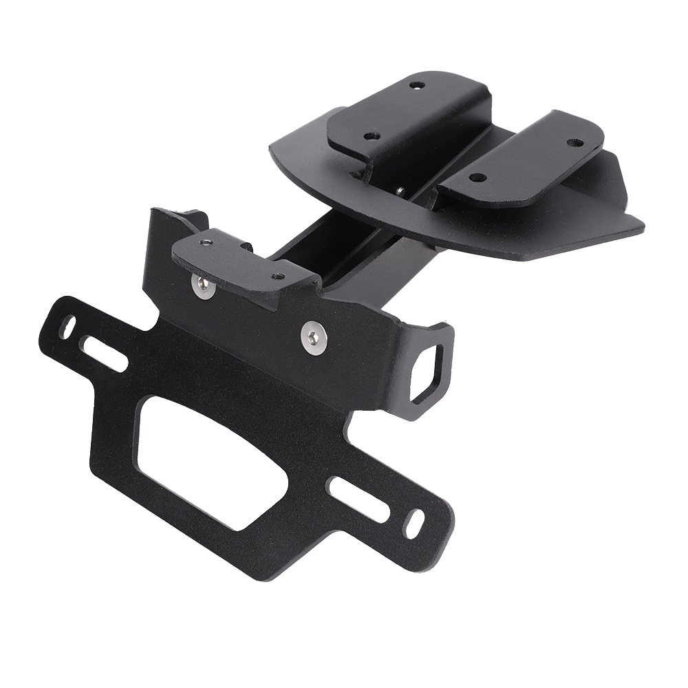 Kaiyue Modified Short Tail License Plate Holder for KAYO 800 Rally Motorcycle (License plate holder/license plate holder) - 800-rally-short-tail-black