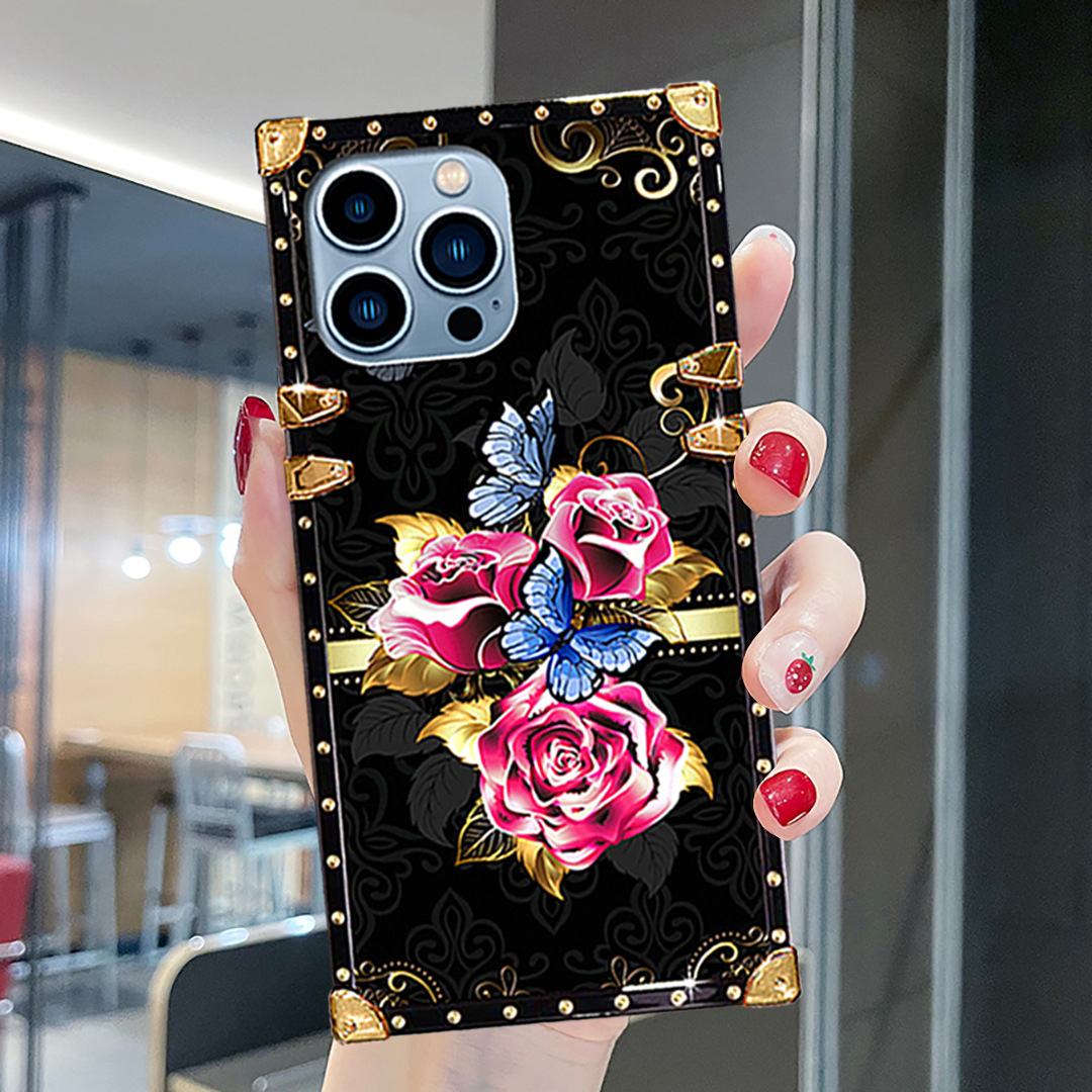 Coque téléphone luxe rose pour iphone et samsung design mode_voghion.com