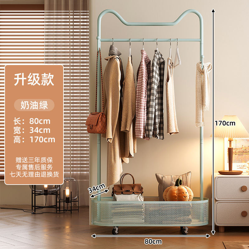 Ponga ropa, percha de estilo crema, piso, dormitorio, canasta de ropa sucia, perchero, perchero de habitación doméstica, estante de almacenamiento