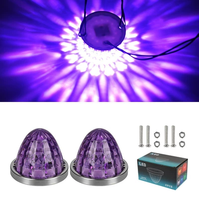 Chassis Light — Gündüz işıqları - 10-30v-always-on-purple-pack-of-two