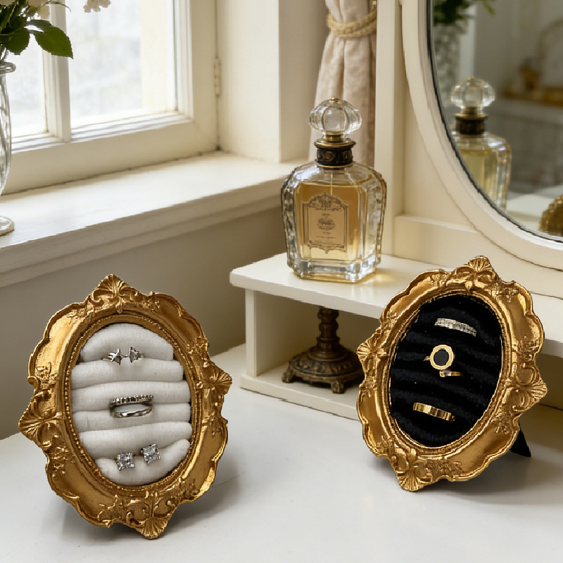 Cross-border ins Photo Props Victoria Style Earrings Manicure Hand Ornaments European Style Jewelry Photo Ornaments