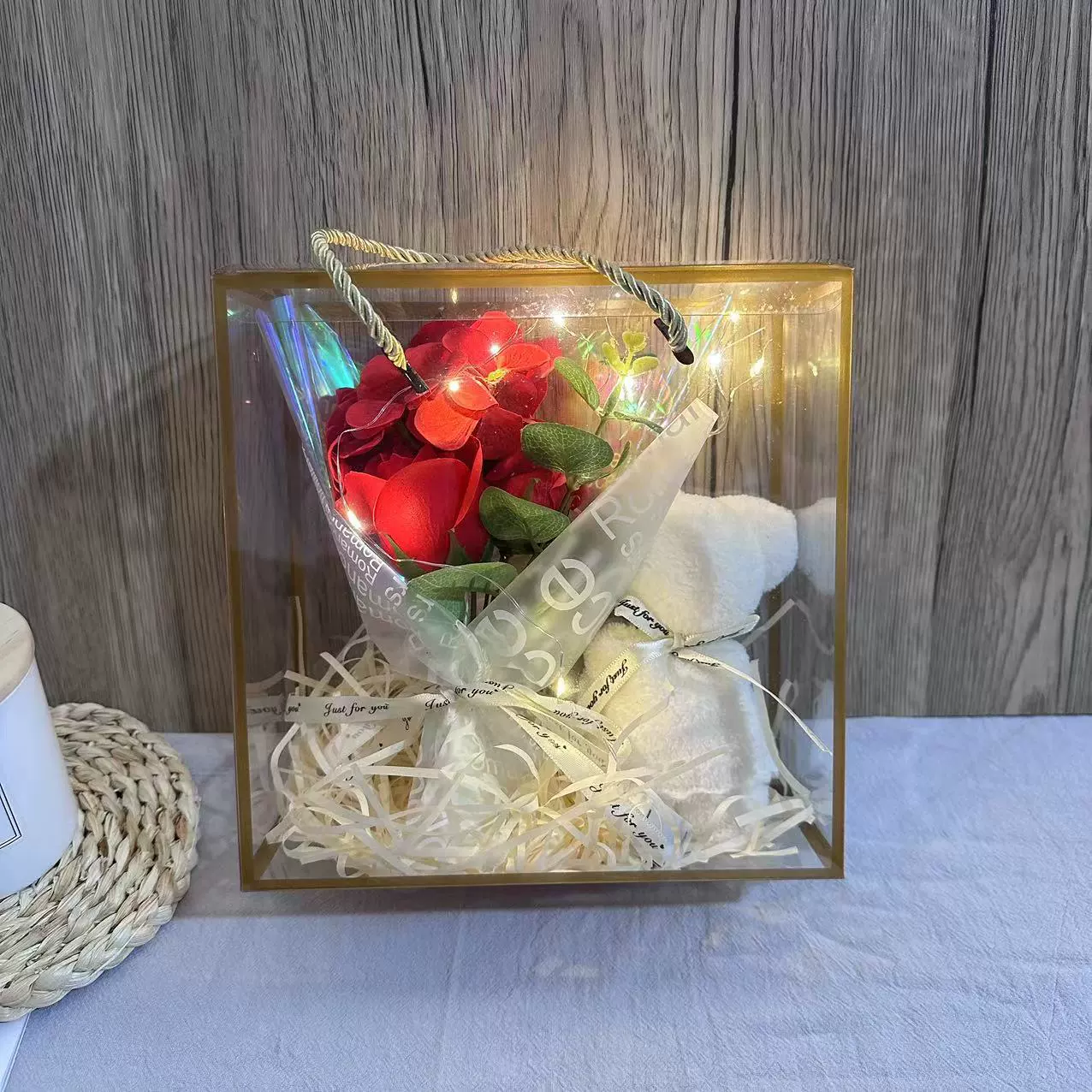 Soap contains rose, gift box, (Cross-border trading), wholesale, Birthday gift