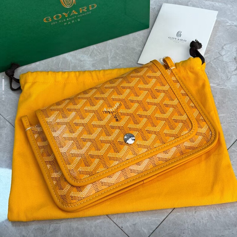 新品Goyard/戈雅信封包Plumet老花Y字满印woc邮差包单肩斜挎女包|undefined