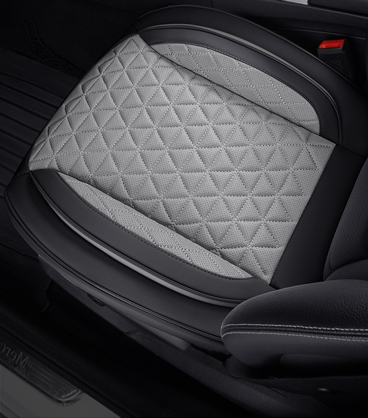 Cross-border generation wholesale perforated leather car seat cushion all-inclusive four-season universal 3D breathable non-slip seat cover