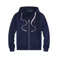 Оригинальный Paul Pony POLO мужская свитер весна и осень новый кардиган на молнии с флисом повседневная куртка с капюшоном