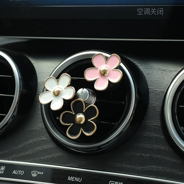 Metal Flower Black + White + Pink [Three Packs]