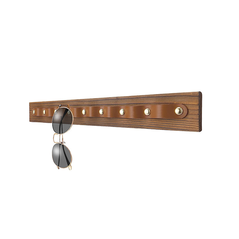 Sunglasses Storage Rack Wooden Wall Organizer Solid Wood Sunglasses Holder Home Wooden Glasses Storage Display Stand