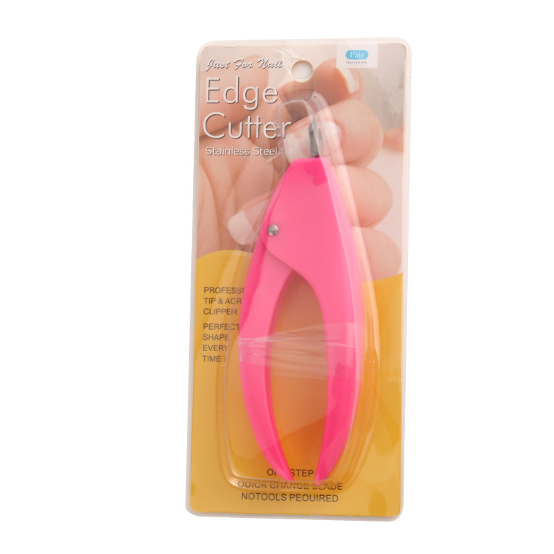 Cortaúñas en Forma de U de Plástico y Acero Inoxidable Portátil para Manicura image 10
