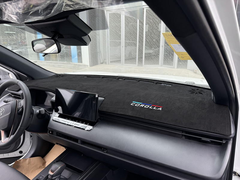 26 New Models of Toyota Frontlander Center Console Modification and Decoration Sunshade Suede Leather Light-Blocking Mat Wholesale