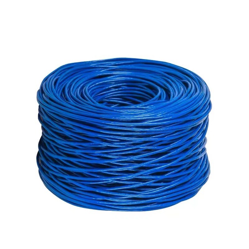 Category 6E Ethernet Cable for Poe Monitoring Connection, Computer Network Cable, Twisted Pair for Long-Distance Transmission
