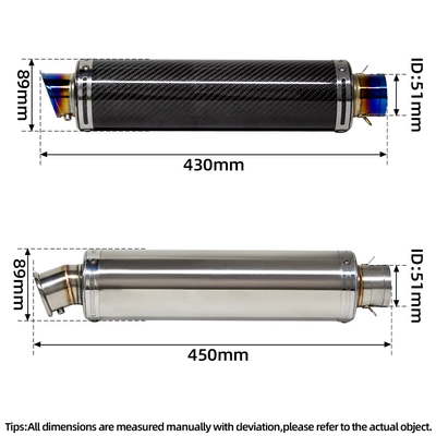 exhaust pipe Z900 R3: Motorcycle exhaust pipe