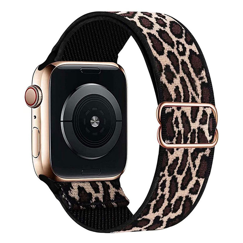 Adecuado para Apple correa de reloj iwatch8 Apple correa de reloj hebilla elástica correa de reloj de nylon