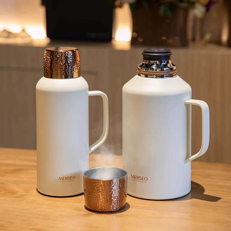米索 Handheld teapot, capacious thermos, Lao Baicha stainless steel, tea, 316 volume