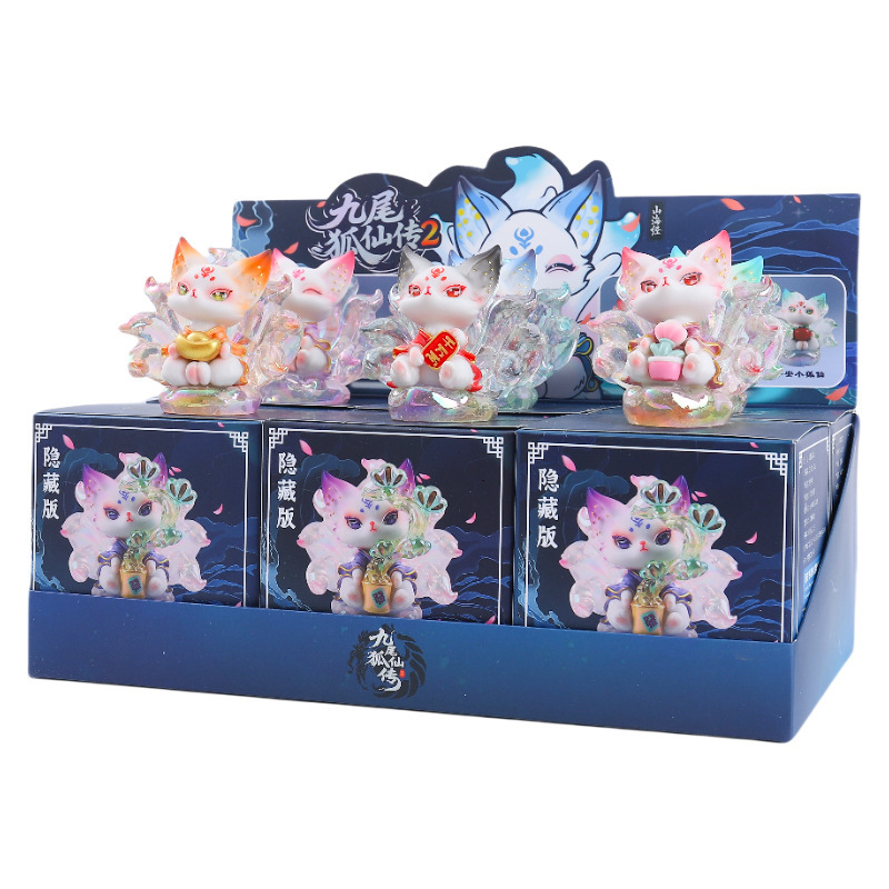 2031-225 nine-tailed fox fairy second generation one color box (6 pieces)/with lights