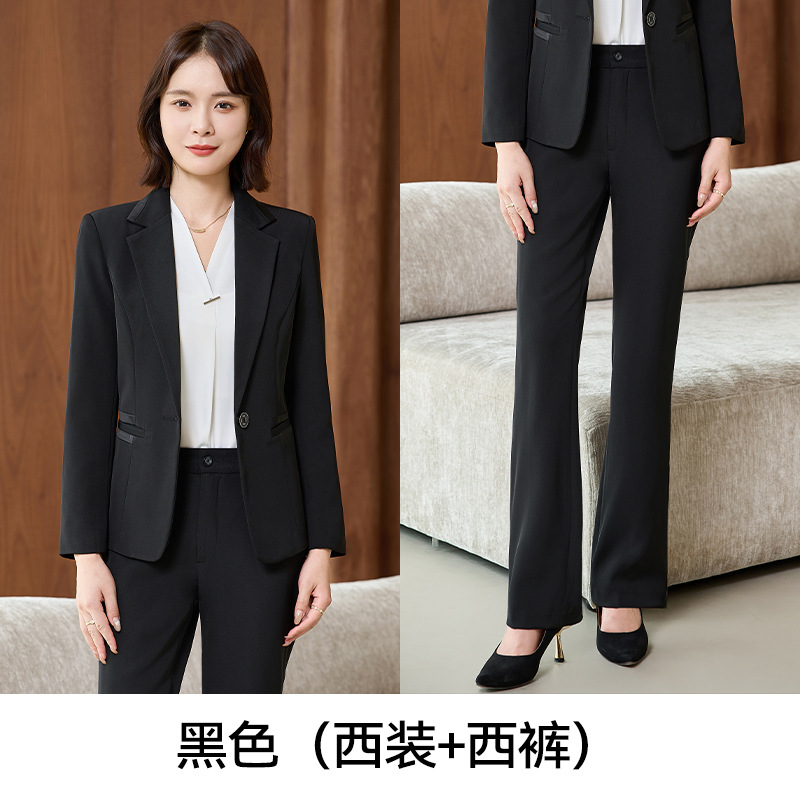 Black (suit + trousers)