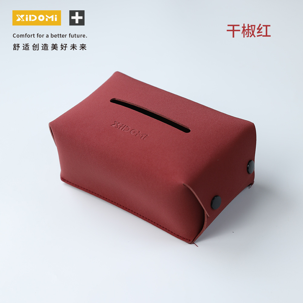 Supplies Multifunctional Headrest – Car tissue box/set - red