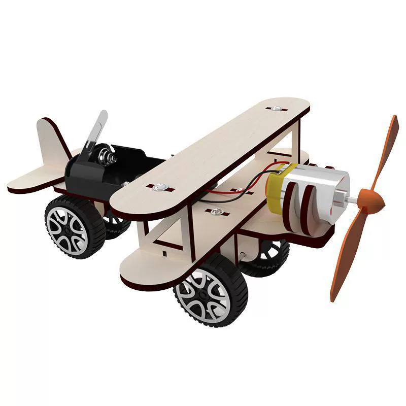Airplane for experiments, DIY, 3 days, 1280 pieces, science and technology