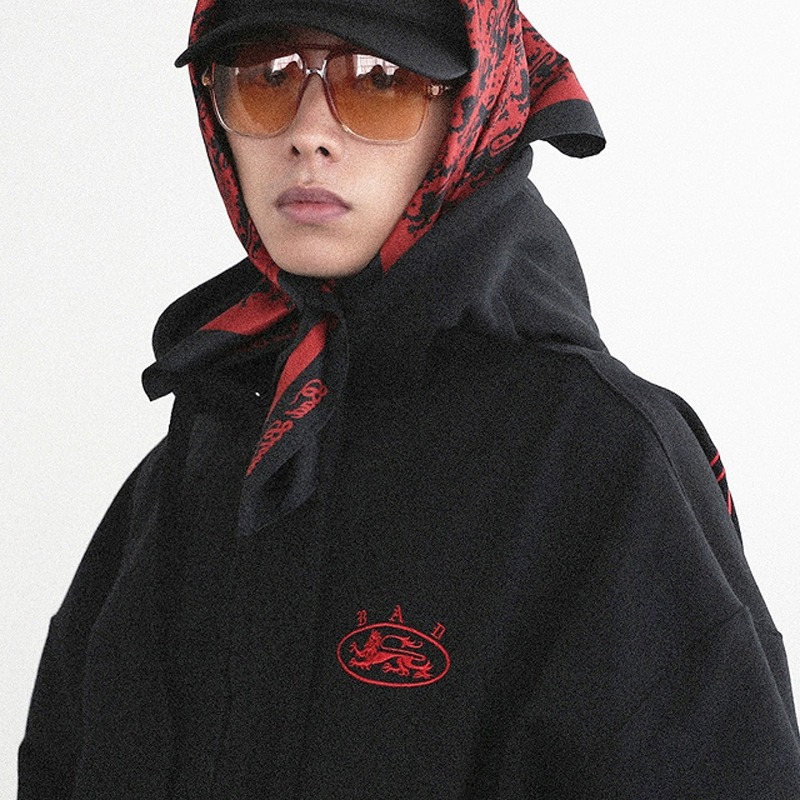 Same Style For Men And Women Badblood Bcac Series Retro Loose Camouflage Sweatshirt Women's Niche Hoodie Sports Jacket_viptrois.com