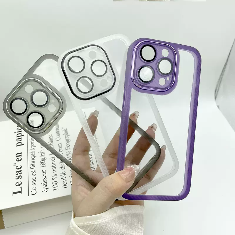 Apple, совместимый противоскользящий объектив, защитный чехол 2 в 1