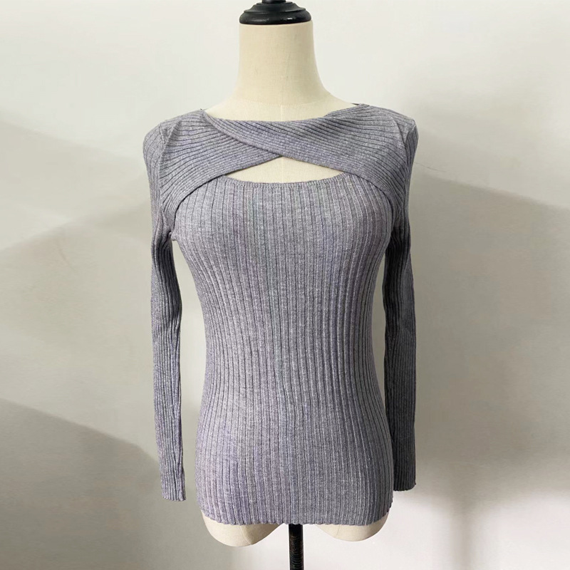 154g Weight Long Sleeve Sleeve Length Pullovers Placket Type Regular Sleeve Sleeve Type Polyester Fabric Type Regular Top Length Sweater Tops Type Holiday, Daily Occasion U Neck Neckline Slim Fit Type Solid Color Pattern Winter, Autumn Season Women's Gender Elegant, Streetwear Style Wholesale Women's Elegant Streetwear Solid Color Long Sleeve Sweaters & Cardigans 31