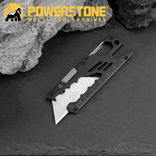 Multifunctional utility knife EDC tool stainless steel DIY paper planting knife creative multifunctional box opener box opener wholesale