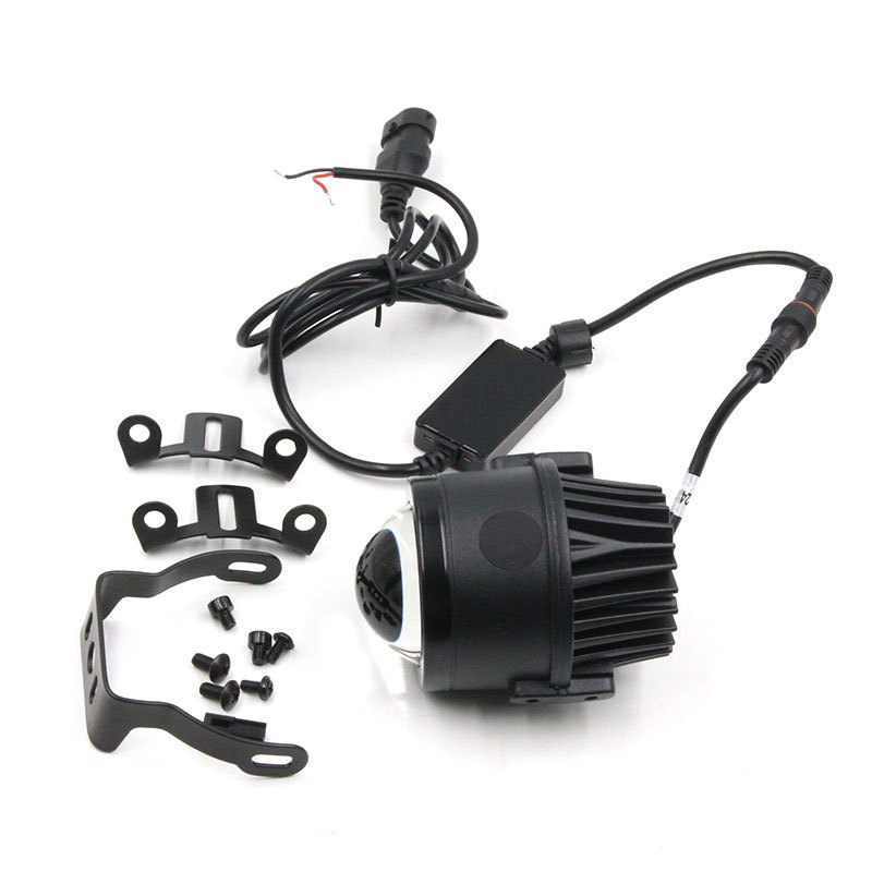 Resistente al agua nuevo 2.0 mini lente LED luz de niebla 7D láser directo luz de niebla frontal súper brillante 50W de alta potencia universal