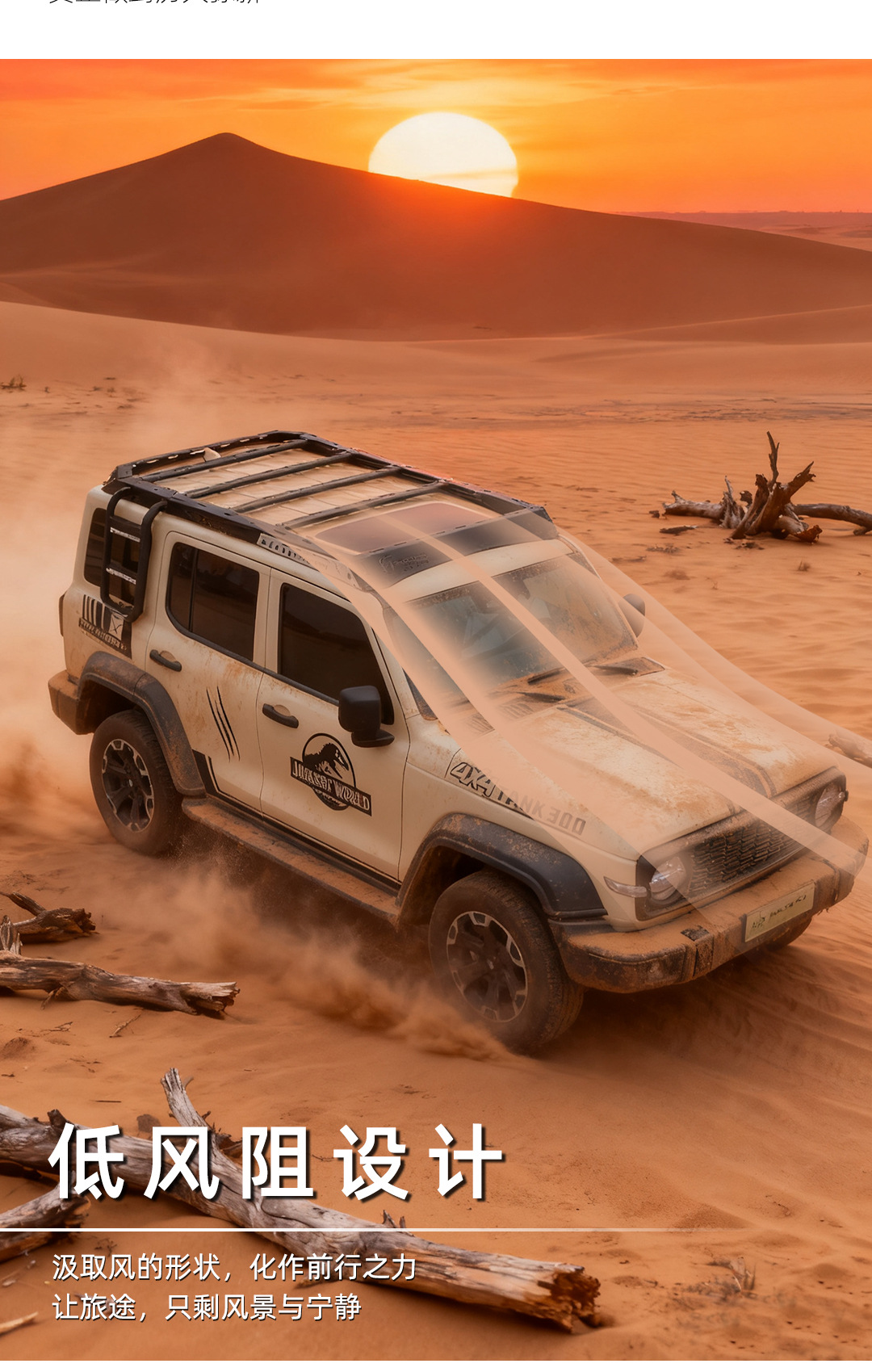 Roof Rack Modified Expansion Platform Side Ladder Side Armor for Tank 300 Black Panther Series