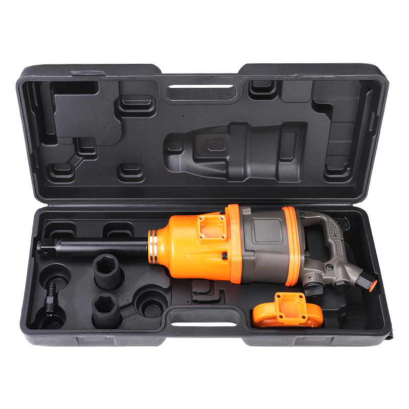 Cañón de viento grande neumático WF-032C transfronterizo personalizado 2980Nm herramienta neumática de par grande gatillo de aire de reparación de automóviles de 1 pulgada