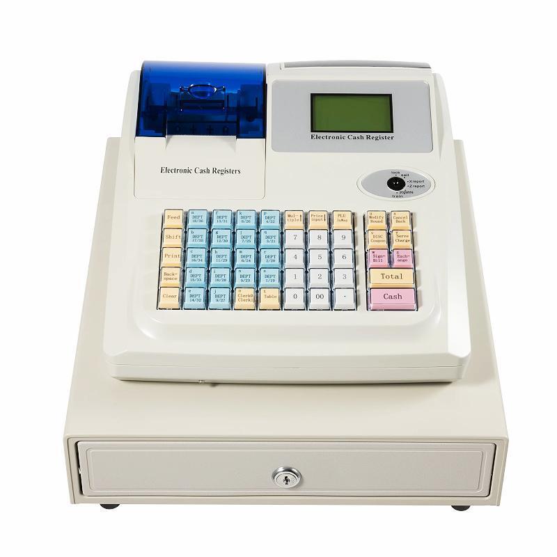 英文版外贸收款机跨境外贸cash register超市智能一体化收银机