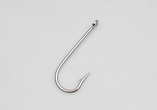 Fishing Hook Bulk Sea Fishing Long Handle Hook Tube Pay With Hole Has Barbed Sea Hook Catfish Black Seabream Lure Worm Hook Wholesale