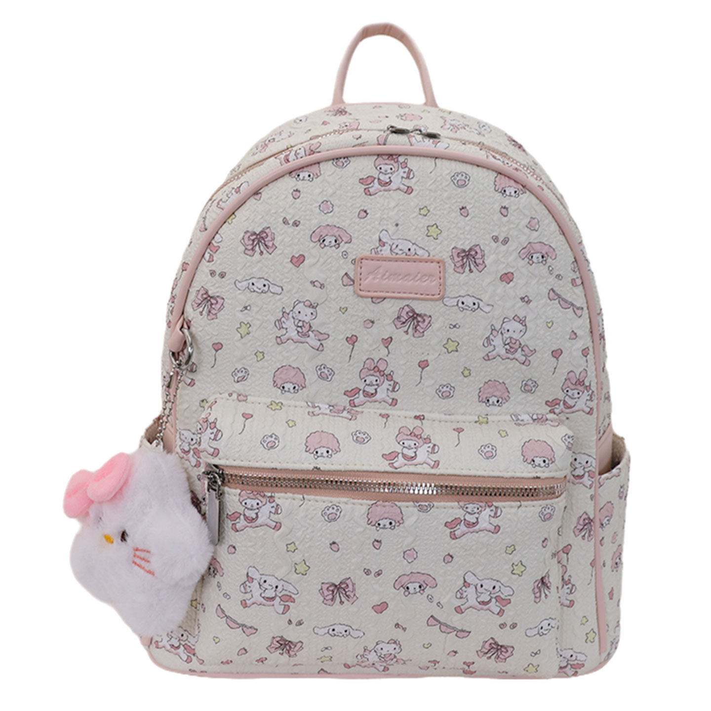 Mochila de verano para estudiantes, impresión de mochila de viaje ligera, dulce, moda versátil, nueva mujer, 2026 gran capacidad