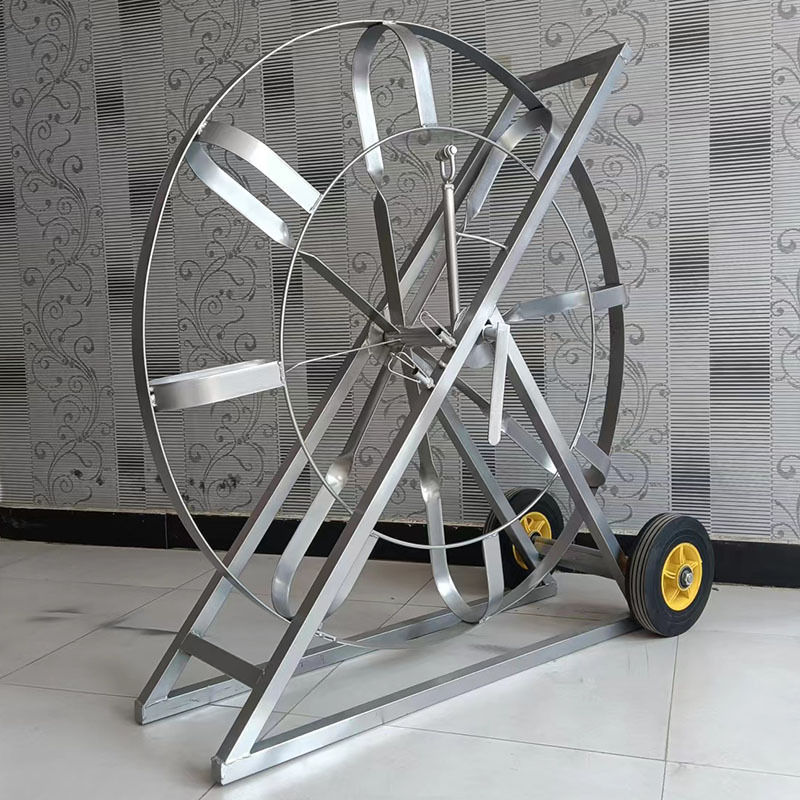 穿线器空架子加厚玻璃钢穿管器引线器车架电缆通棒放线架通条支架