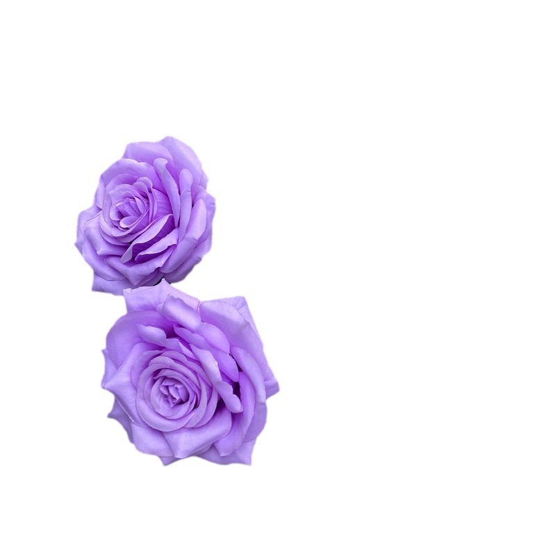 Rosa roja cascada flor artificial pared Punch-en apoyos boda arreglo de flores decoración del hogar 3 diamante rosas