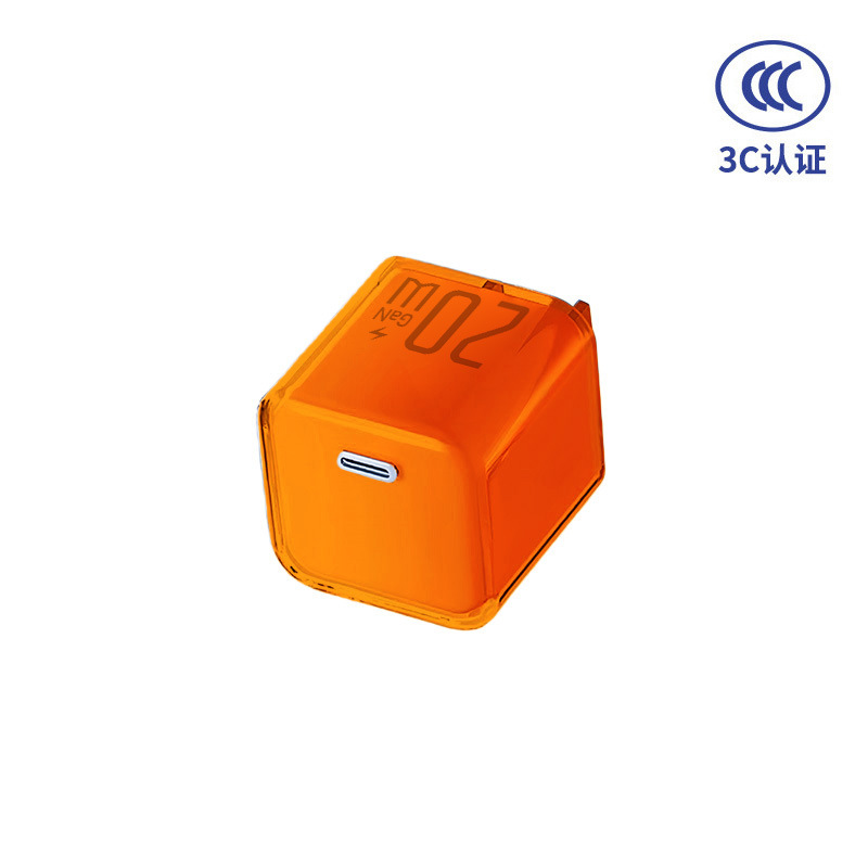 Fábrica de nuevo PD30W cristal de hielo permeable nitruro de gallio para Huawei Apple 17 cable de datos cabeza de cargador rápido de teléfono móvil