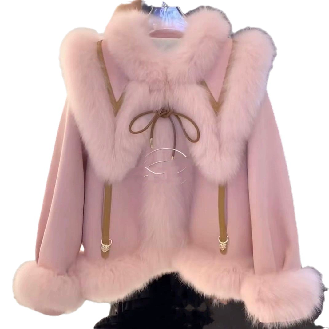 Demi-season fashionable down jacket