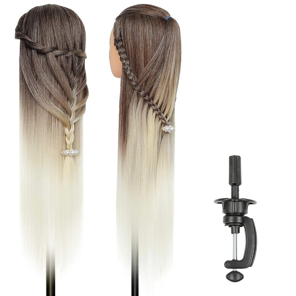 Maniquí de Cabeza para Peluquería de Fibra de Alta Temperatura image 10