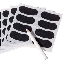 亚马逊环保PVC黑板贴眼睛贴纸涂鸦可擦写可移防水防油标签不干胶