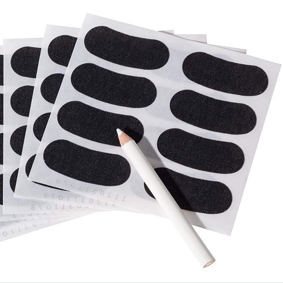 亚马逊环保PVC黑板贴眼睛贴纸涂鸦可擦写可移防水防油标签不干胶