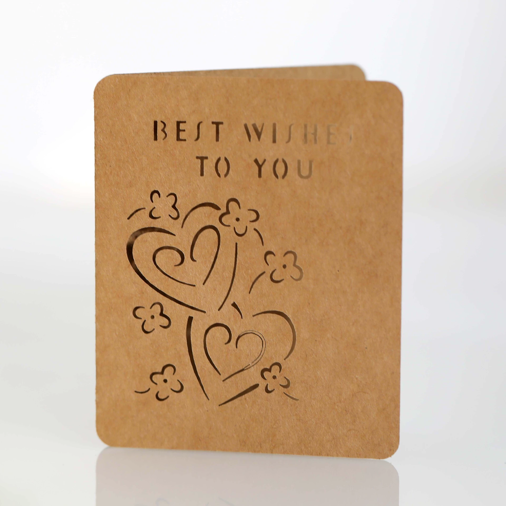 Трансграничная праздничная открытка в европейском стиле, полая праздничная открытка, крафт-бумага, фабрика открыток на День благодарения в наличии