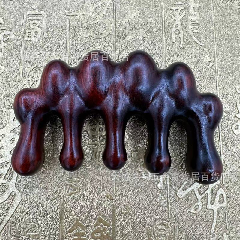 檀木櫛紫檀木質マッサージ櫛檀木寛歯櫛巻き櫛紫檀寛歯櫛緑檀木櫛|undefined