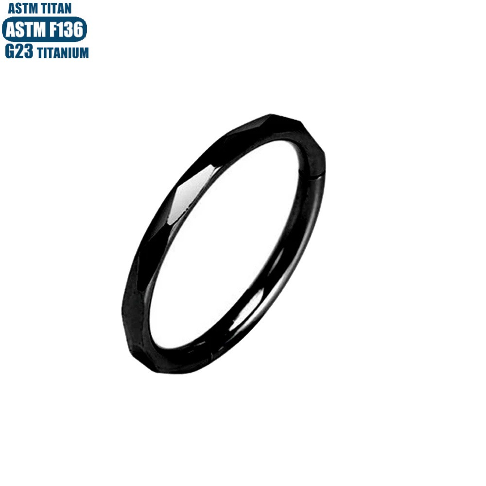 Pointed titanium steel lip stud product view