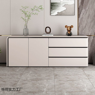 2025 New Sideboard Household Living Room Dining Room Wall Integrated Simple Modern Large Capacity