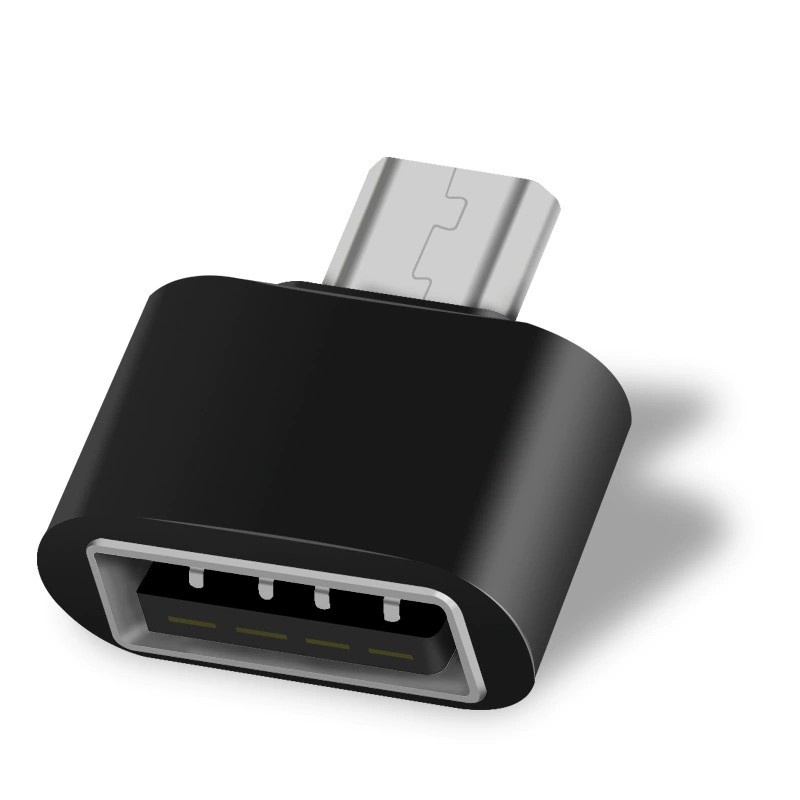 Адаптер OTG головка для мобильного телефона USB‑накопитель чтение USB2.0 вращение Type‑C микро Android v8 TP C адаптер