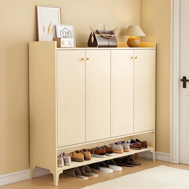 Steel Shoe Cabinet for Home Entrance, Integrated Wall-Mounted Shoe Rack, 2026 New Popular Model, Iron Cabinet Steel Shoe Cabinet for Home Entrance, Integrated Wall-Mounted Shoe Rack, 2026 New Popular Model, Iron Cabinet