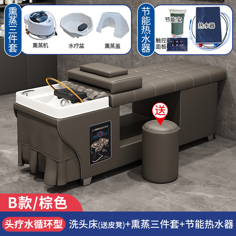 Marrón + ciclo de agua + calentador de agua + fumigación